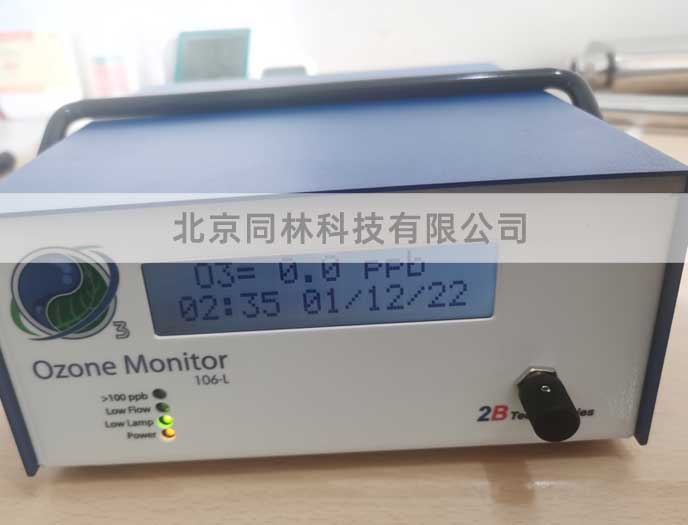 美國2B臭氧檢測儀綠燈亮是什么故障呢